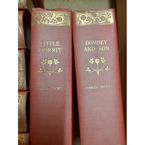 294 - 14 Charles Dickens Novels, The Imperial Edition by the Gresham Publishing Company 1903