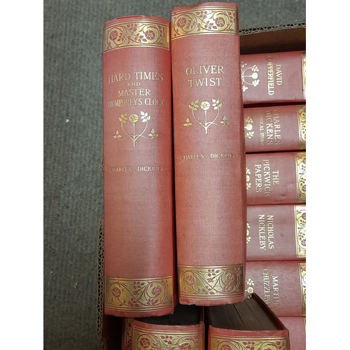 294 - 14 Charles Dickens Novels, The Imperial Edition by the Gresham Publishing Company 1903