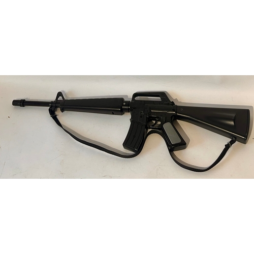 353A - Vintage Toy Cap Gun In the Form Of A M16 Assault Rifle. 71cm x 19cm.