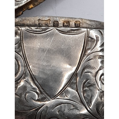 522 - Silver Hallmarked Vesta Case, 16.2 grams