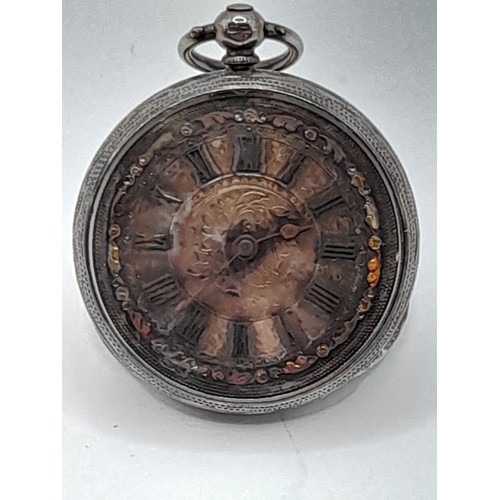 579 - Silver cased Pocket Watch