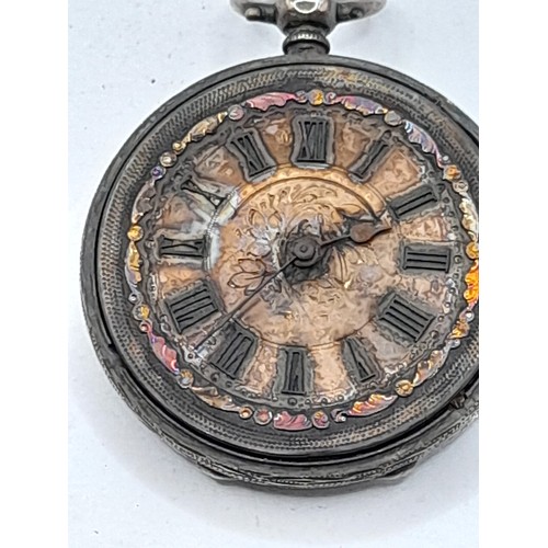 579 - Silver cased Pocket Watch