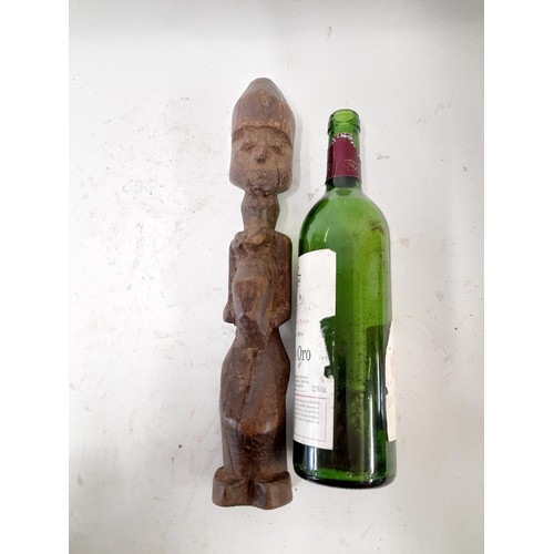 222 - Tribal Figure, Carved wood Tribal figure, 36cm high