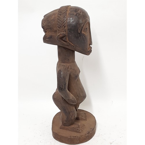 237 - Tribal Figure, Standing Tribesman 36cm high