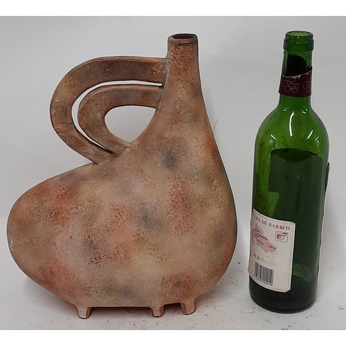 271 - Terracotta Studio Jug, 30cm x 25cm