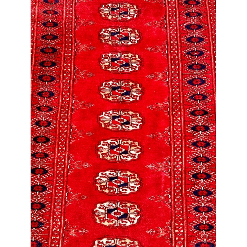 34 - Decorative Hand Made Rug/Runner. 200cm x 63cm