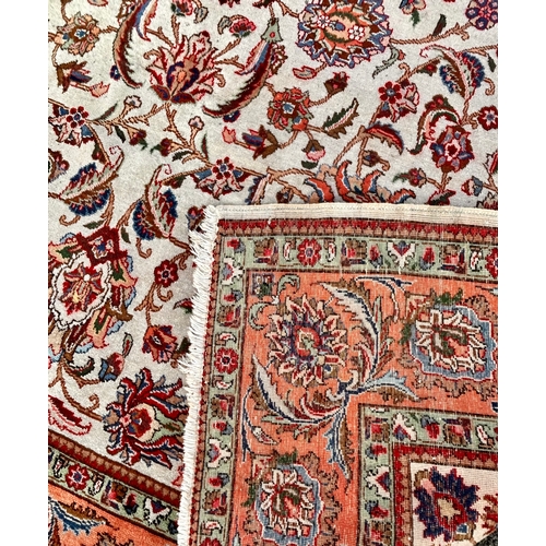 38 - Extra Large Decorative Hand Made Rug. 420cm x 313cm.