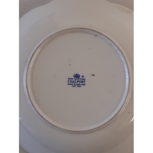 466 - COALPORT Bone China Bon Bon Dish, 22cm x 19cm