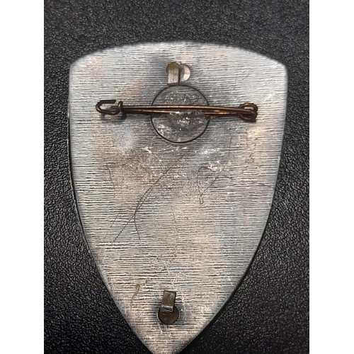 375 - German WW2 Style NSDAP Wien 1931 Hitler Badge, 7cm x 5cm