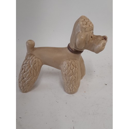 312 - Sylvac Ware, Standard Poodle, 13cm high