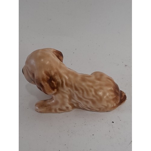 317 - Sylvac Ware, Spaniel Puppy, 7.5cm long