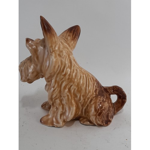 322 - Sylvac Ware, Beige West Highland Terrier, 13cm high