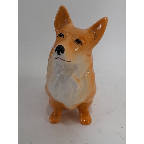 323 - Sylvac Ware, Welsh Corgi, 10cm high