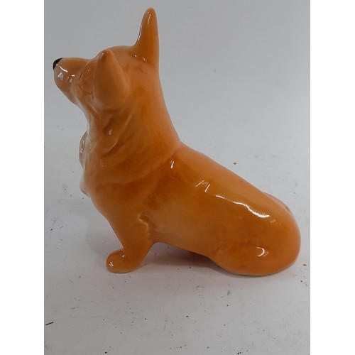 323 - Sylvac Ware, Welsh Corgi, 10cm high