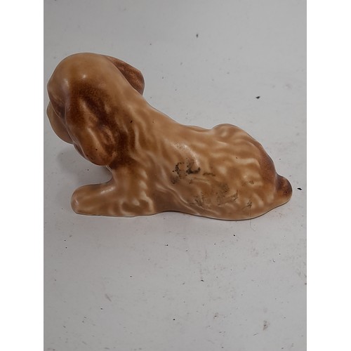 328 - Sylvac Ware, Small Spaniel Puppy, 8cm long