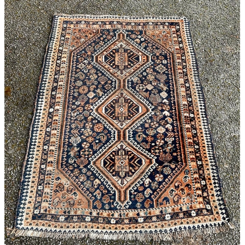 Decorative Hand Made Rug. 149cm x 106cm.