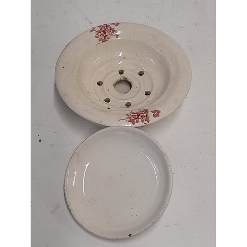 547 - Possible Oriental Bathroom Soap Dish, 15cm diameter