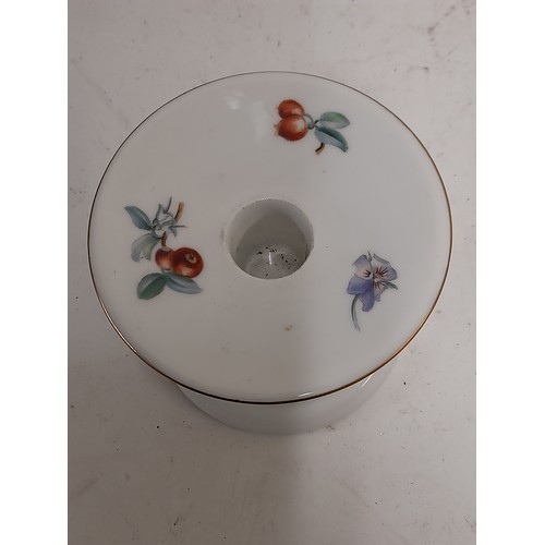 564 - Bing & Grongahl Denmark Candle Holder, 8cm high x 11cm diameter