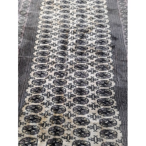 648 - Ground Rug with stains, 320cm x 170cm