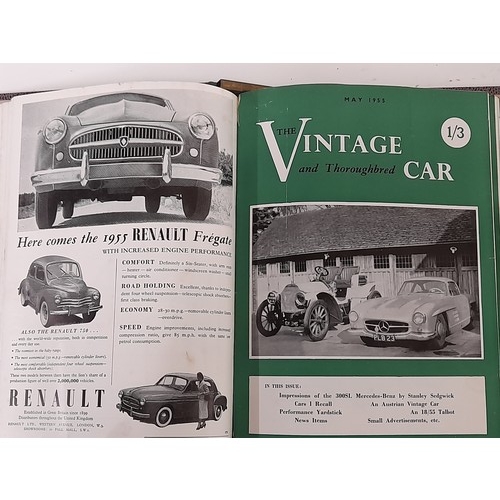 675 - 2 x Bound Folders of The Vintage and Thoroughbred Car