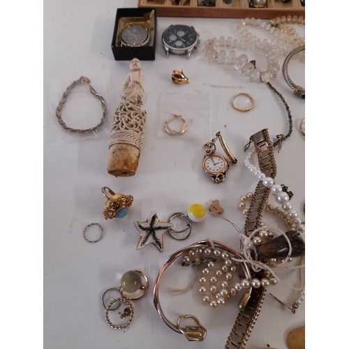 690 - Mixed Lot of Dress Jewellery and watches