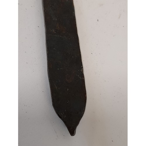 703 - Tribal Throwing Knife, 62cm long