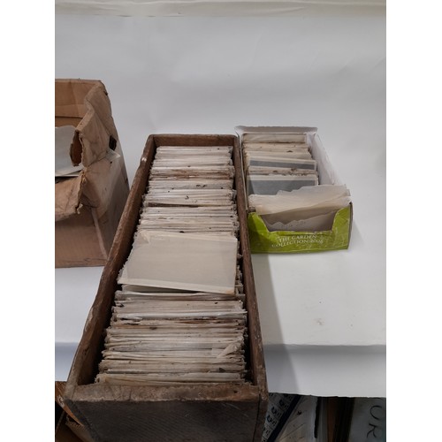 705 - Large Quantity of Glass photographic Plates with 2 vintage Photo print drier/glazers