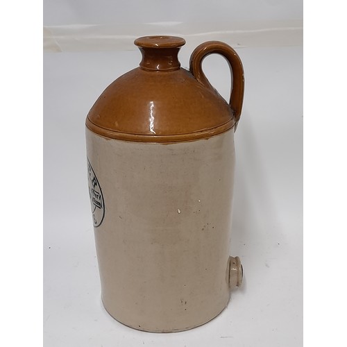 205 - Large Stoneware Jar marked Cox's Ginger Wine, 42cm high