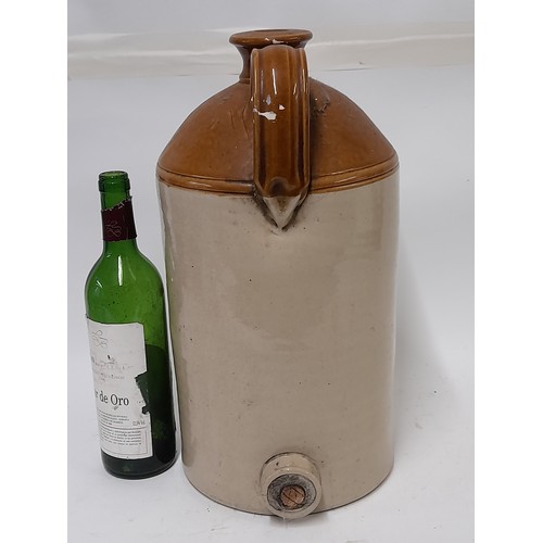 205 - Large Stoneware Jar marked Cox's Ginger Wine, 42cm high