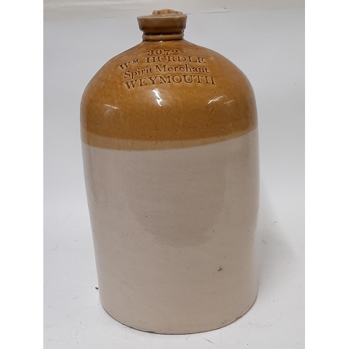 205 - Large Stoneware Jar marked Cox's Ginger Wine, 42cm high