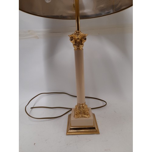 242 - Tall Table Lamp, 69cm high (requires testing)