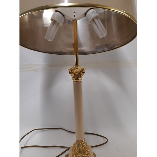 242 - Tall Table Lamp, 69cm high (requires testing)