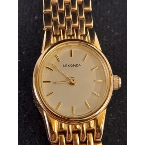 150 - 3 x Wrist Watches to include ladies and Gents Sekonda and a ladies Regency