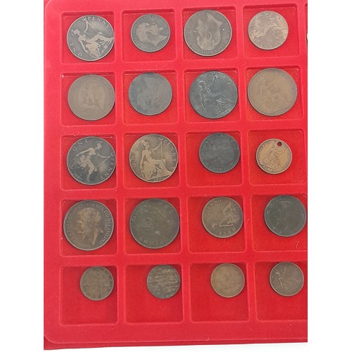 152 - Coin Tray with Various Coins