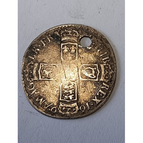 157 - 17th Century Rubbed Silver Coin