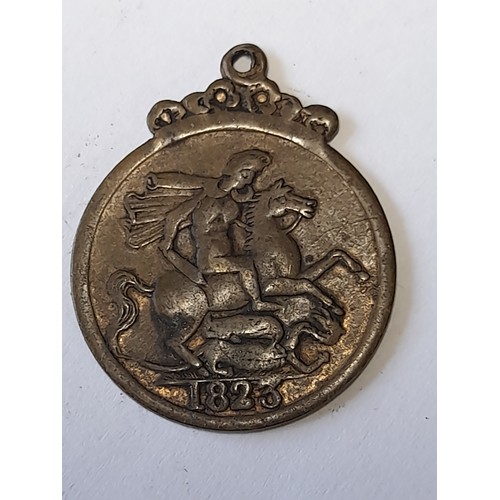 158 - Medallion dated 1823