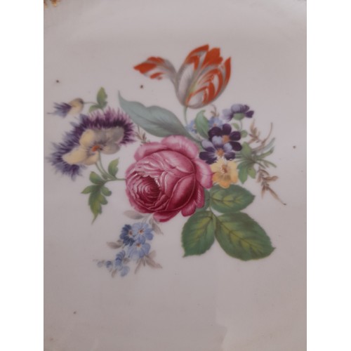 406 - Continental Wintering Bavaria Ceramic Plate, 28cm Diameter