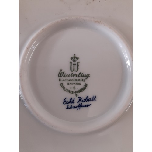 406 - Continental Wintering Bavaria Ceramic Plate, 28cm Diameter