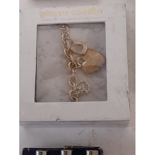 Quantity of Jewellery to include Sealed in Box Pierre Cardin Bracelet ...