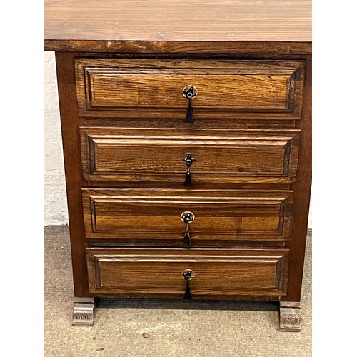 25 - Continental Four Drawer Chest. 67 x 60 x 38 cms