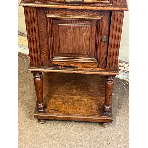 24 - Similar To Previous Lot French Nightstand / Bedside Unit. 43 x 43 x 81.cms