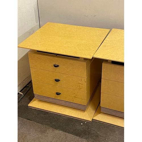 36 - Pair Of Italian Style Bedside Units 53 x 48 x 55 cms (2)