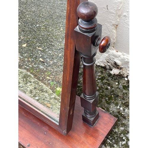 20A - Antique Dressing Table Mirror 85 x 28 x 71 cms