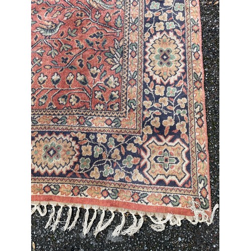 52 - Decorative Hand Made Ground Rug . 274 x 223 cms