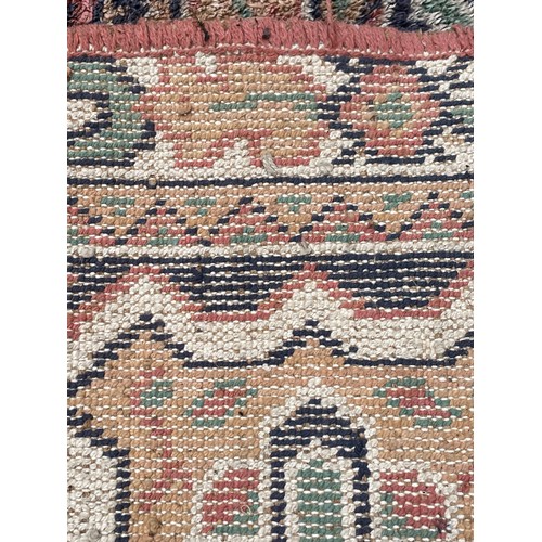52 - Decorative Hand Made Ground Rug . 274 x 223 cms