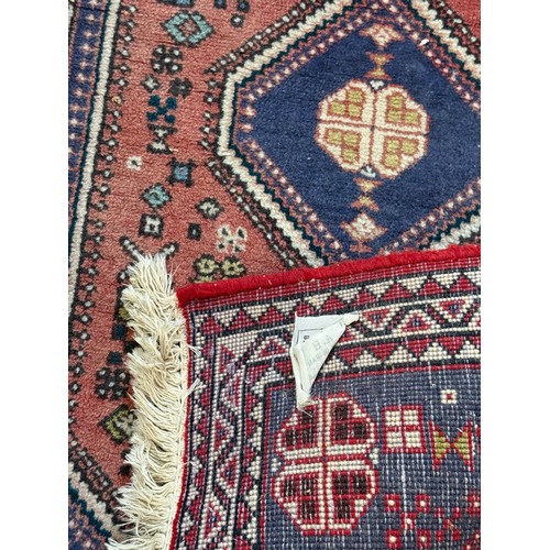 74 - Hand Made Decorative Rug/Runner. 155cm x 57cm.