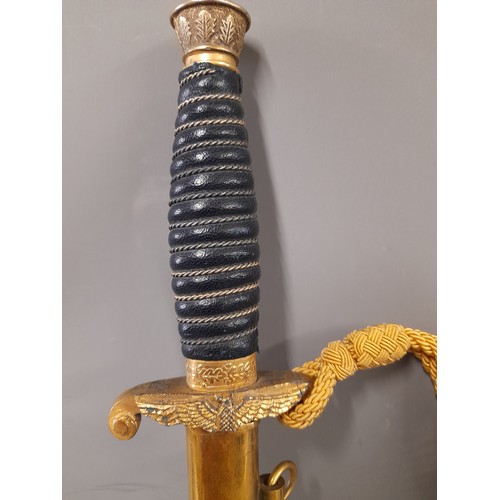 170 - Militaria, Replica Third Reich Water Customs Dagger