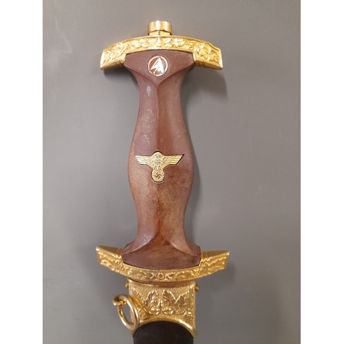 171 - Militaria, Replica Third Reich SA Dagger with Etched blade,
Alles Fur Deutschland