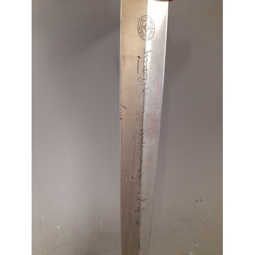 171 - Militaria, Replica Third Reich SA Dagger with Etched blade,
Alles Fur Deutschland