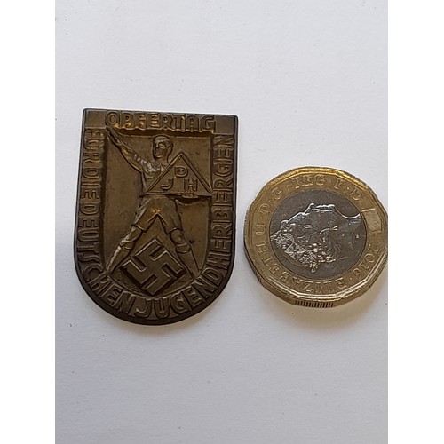 200 - Third Reich Style Donation for Youth Hostels Badge